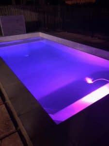 Pool-with-purple-light - Pool & Spa in Kuranda, QLD