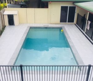 White-concrete-pool - Pool & Spa in Kuranda, QLD
