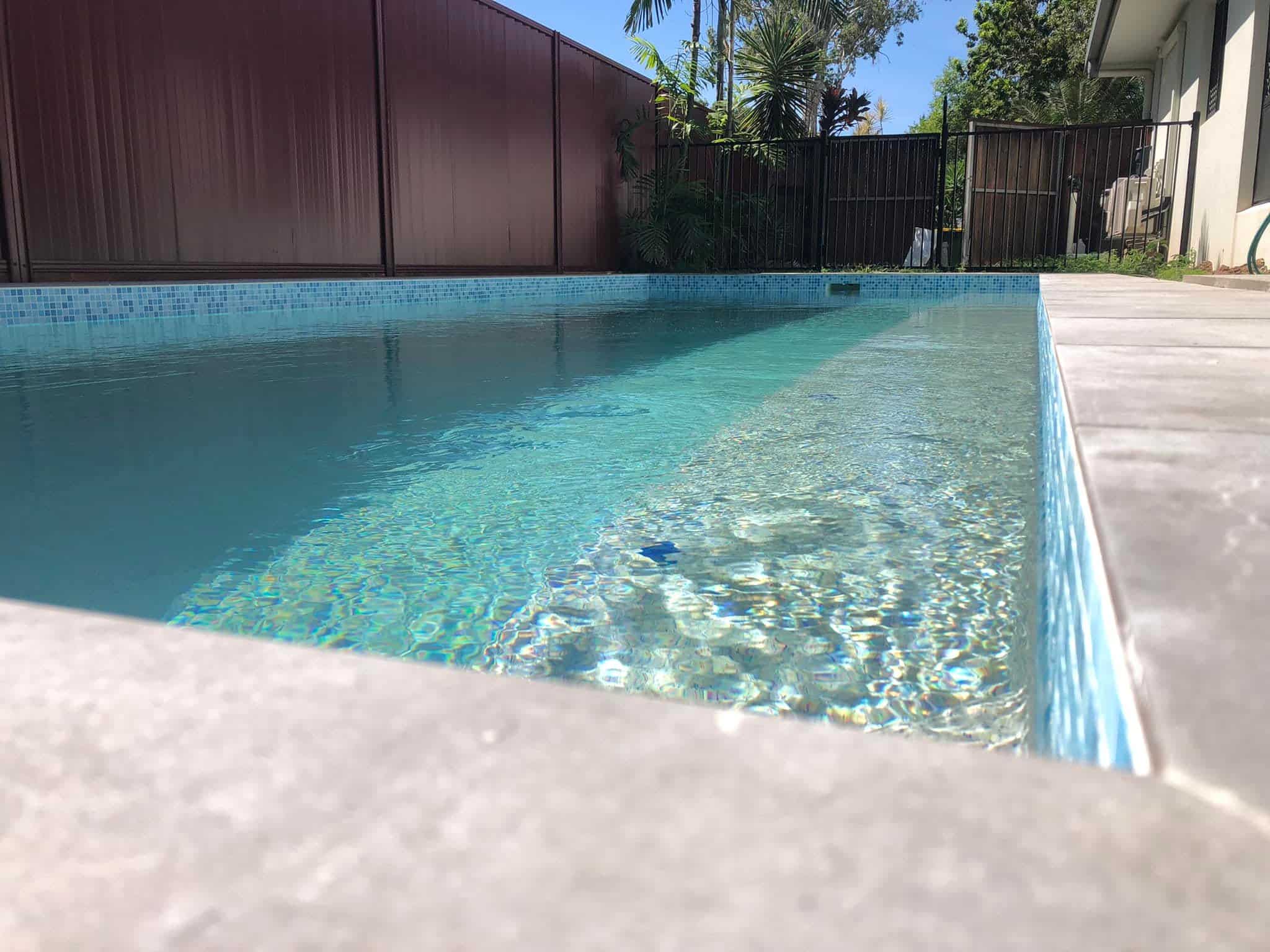 Fresh Pool with Pebblecrete Flooring — Affordable Pools in Kuranda, QLD